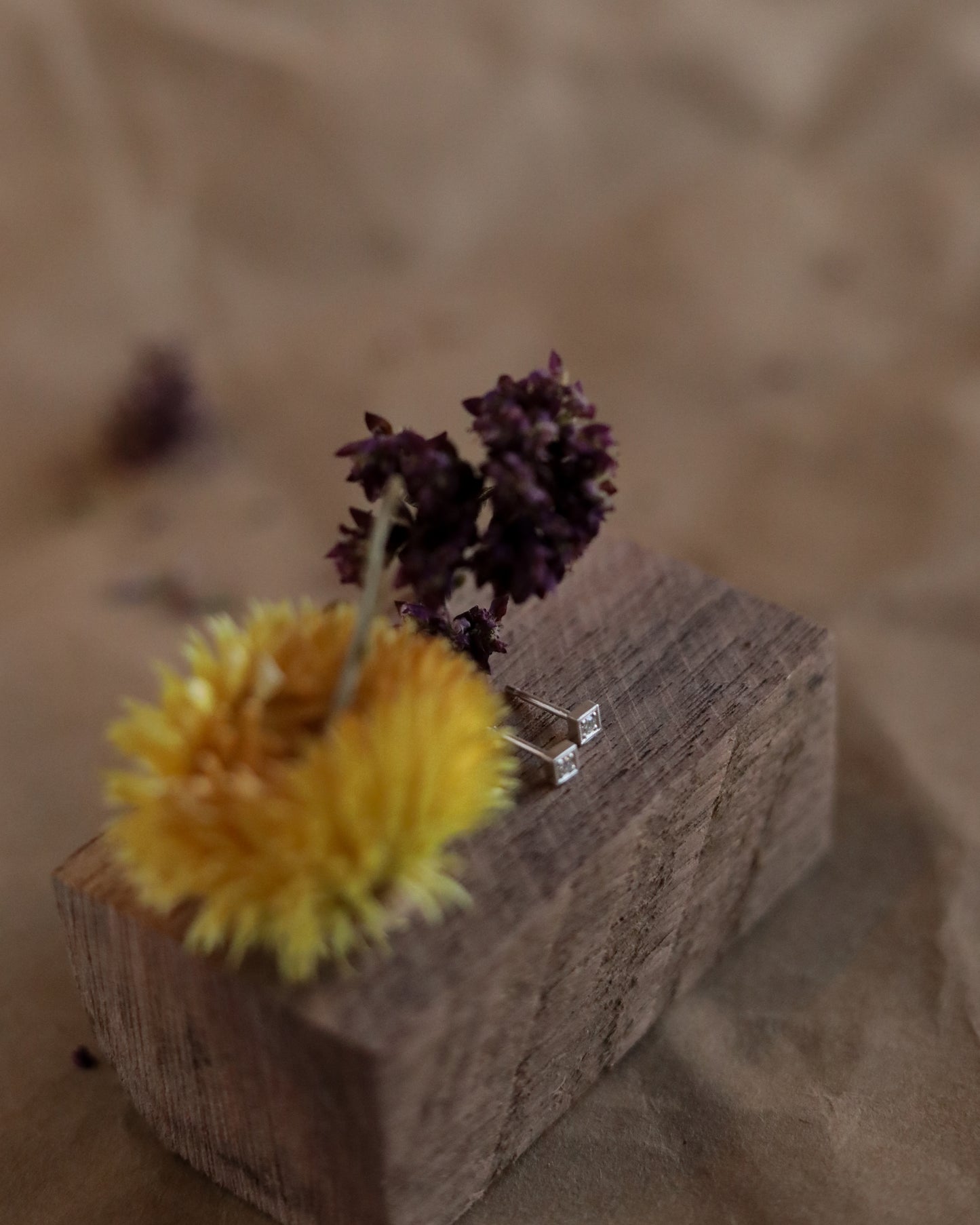 Pavè Slice Studs