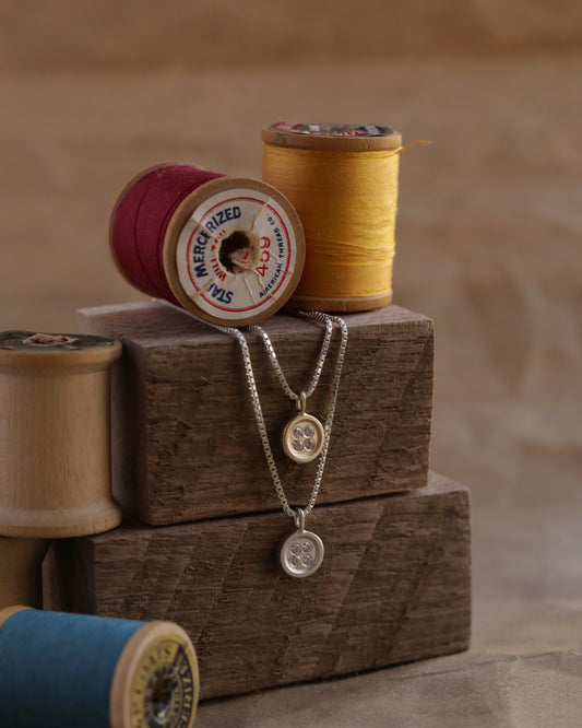 Button Necklace