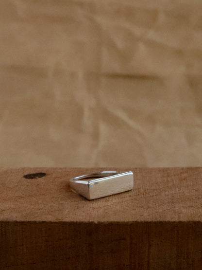 Square Bevel Ring